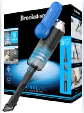Brookstone Swivelvac Handheld Cordless Vacuum & Blower – Brand New in Box